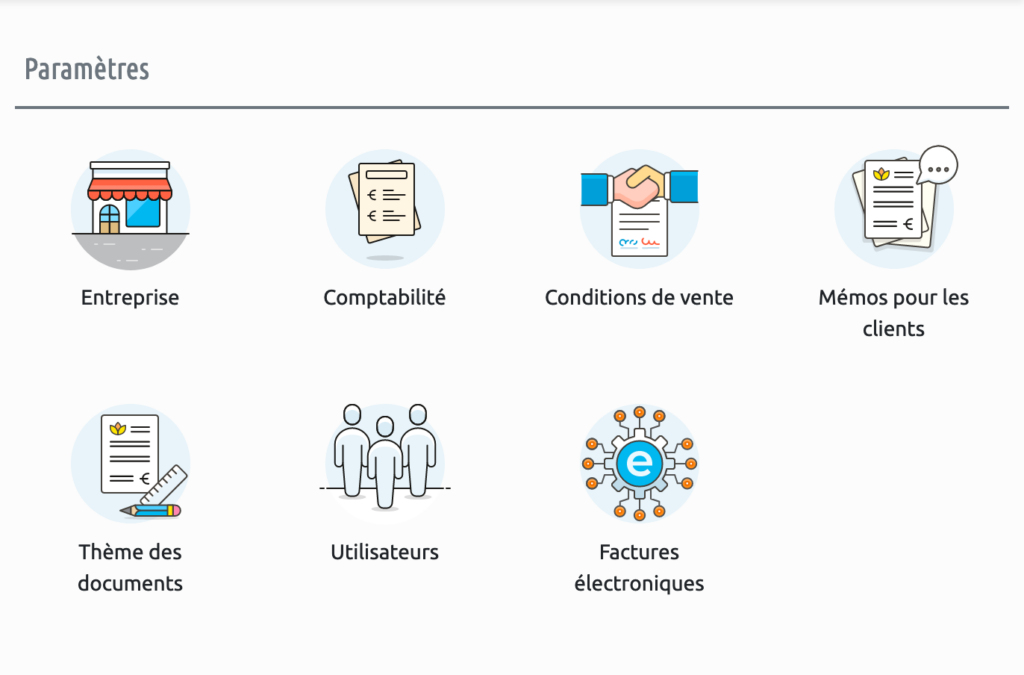 Paramètres : Autres paramètres de la base de données